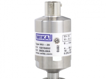 WU-20, WU-25, WU-26高纯度应用的传感器