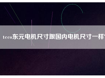 teco东元电机尺寸跟国内电机尺寸一样？